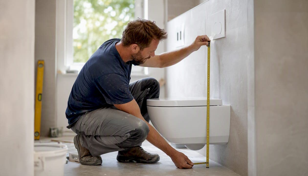 WC-Montagehöhe: So finden Sie Ihre ideale Sitzhöhe